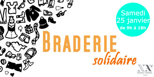 Braderie solidaire aux livres et aux vêtements